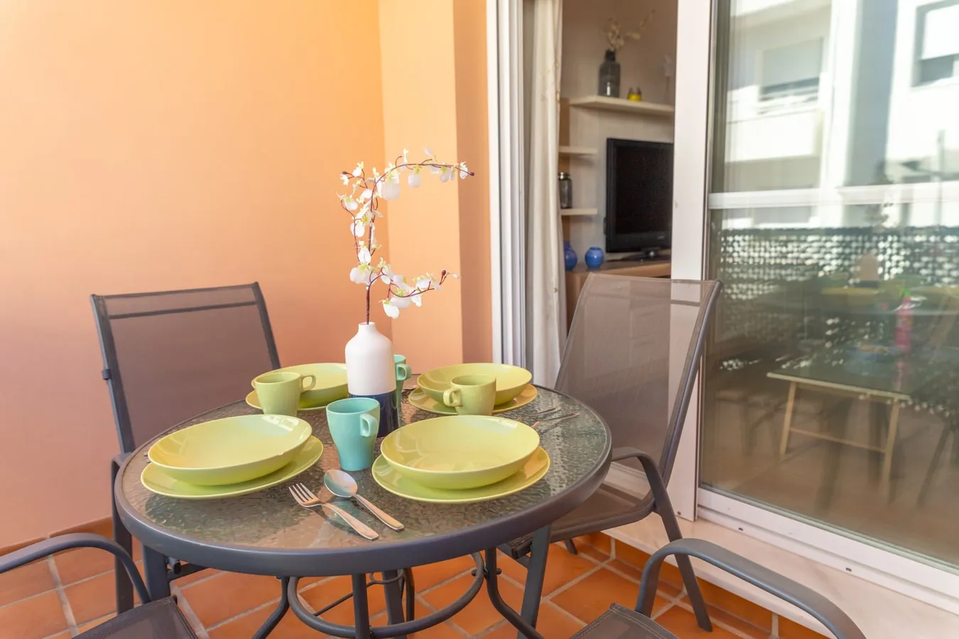 Vistas marinas en Barbate: terraza privada — foto 13