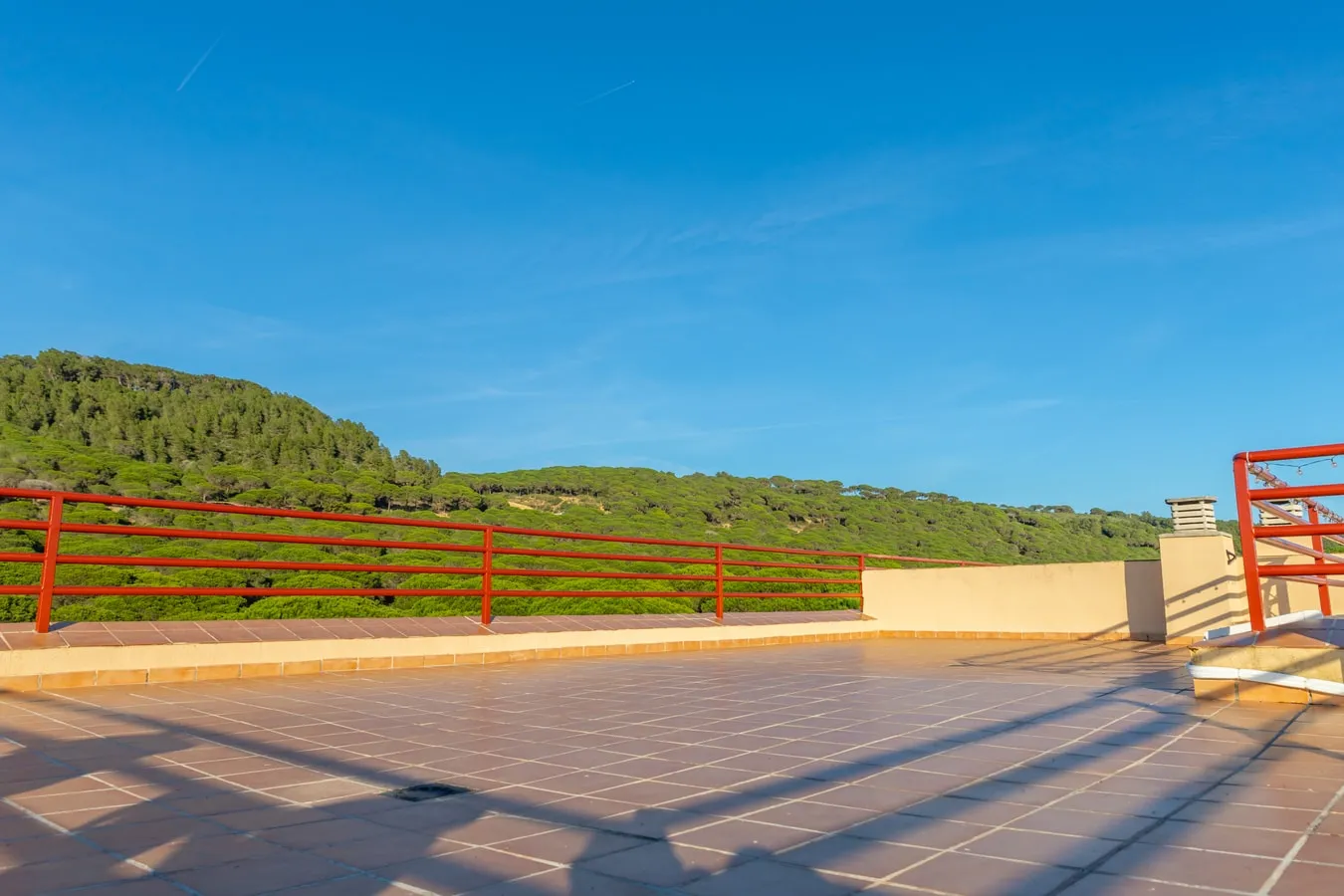 Junto al mar en Los Caños: Terraza y piscina — foto 19
