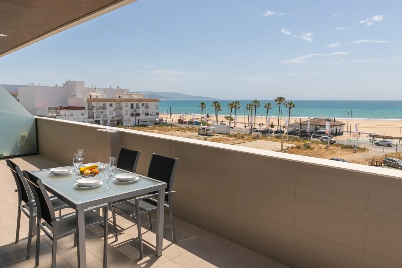 Vistas a Rajamanta desde terraza en Barbate — Barbate